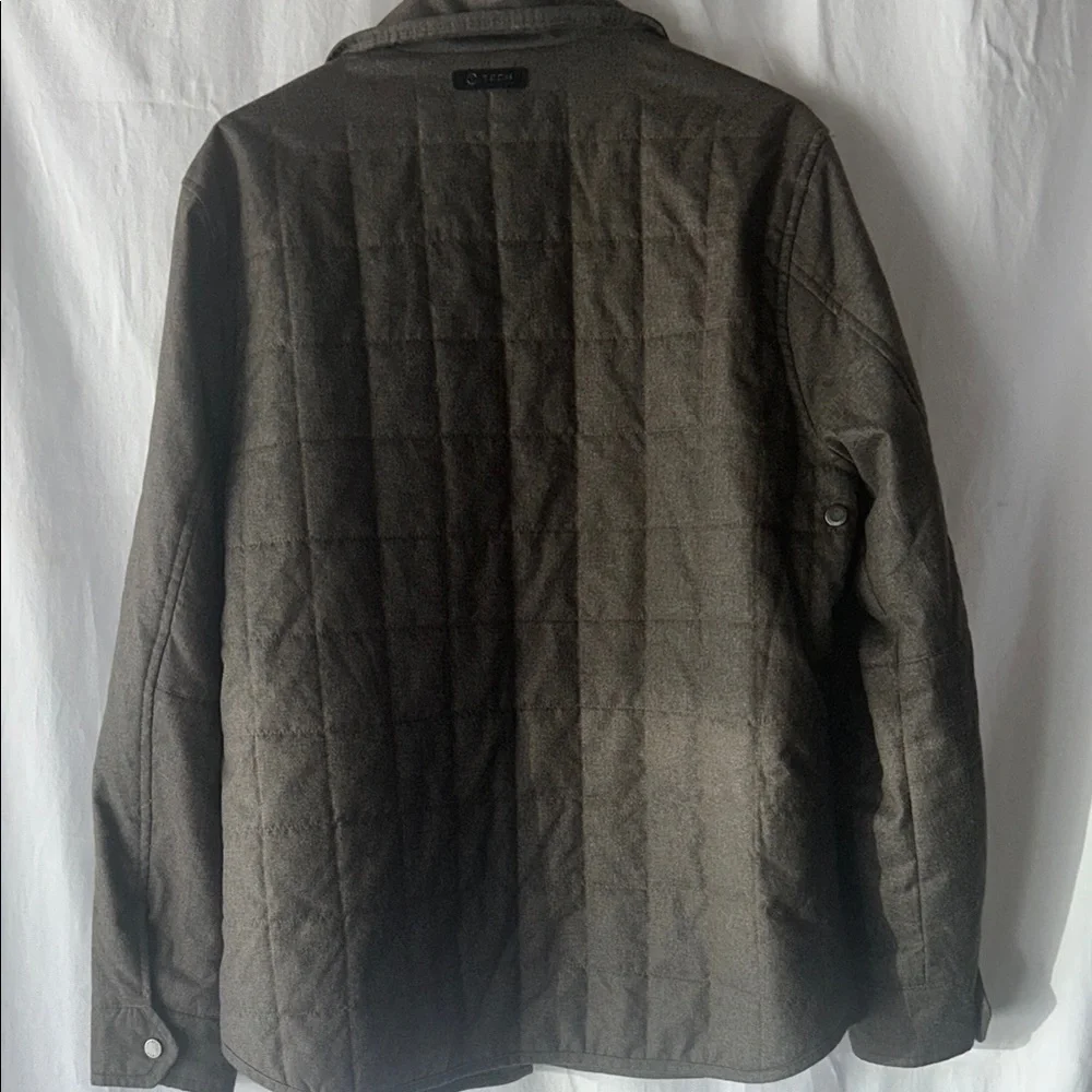 Tumi Tech Men's Brown Quilted‎ Jacket